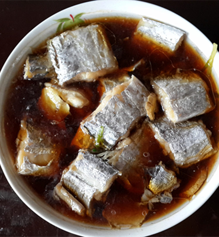 蒸带鱼步骤6
