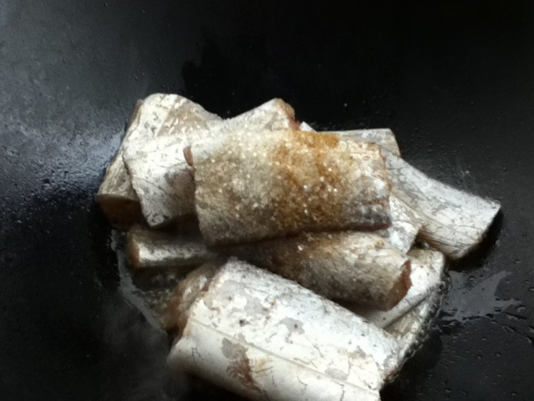 生菜烧带鱼步骤7