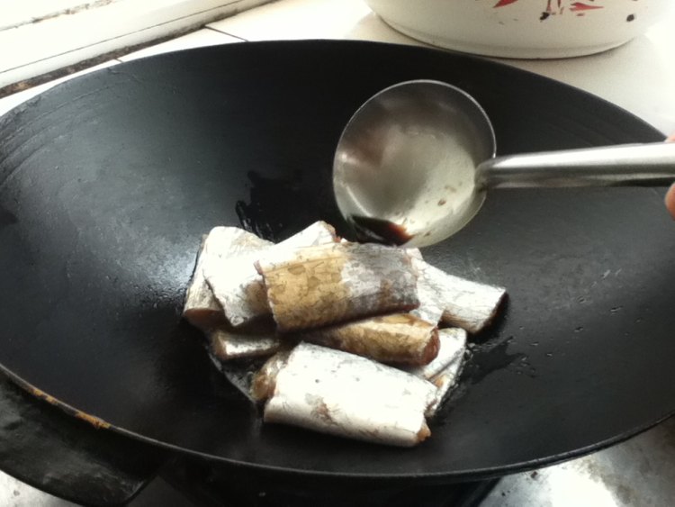 生菜烧带鱼步骤5