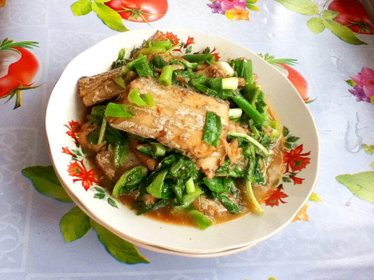 生菜烧带鱼步骤12