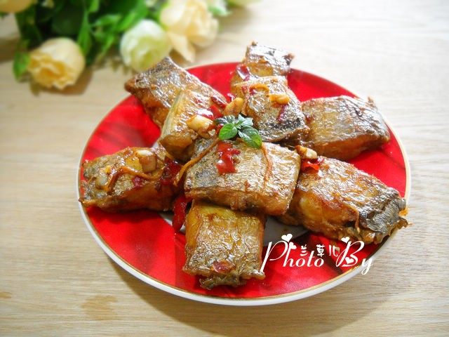 黄酒辣烹带鱼步骤11