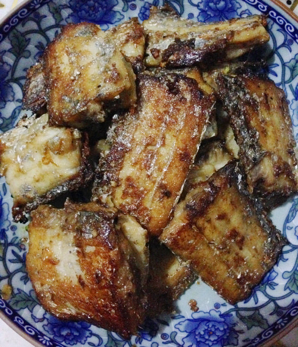 豆豉酥带鱼步骤3
