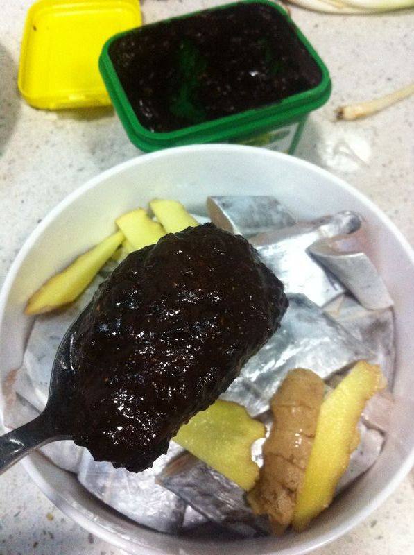 豆酱蒸带鱼步骤3