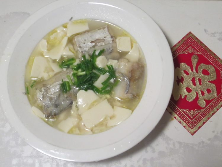 带鱼豆腐汤步骤6