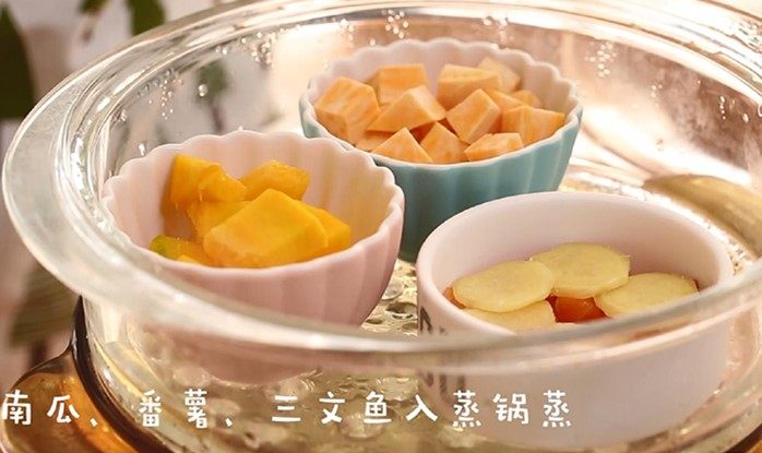 三文鱼米饼步骤6