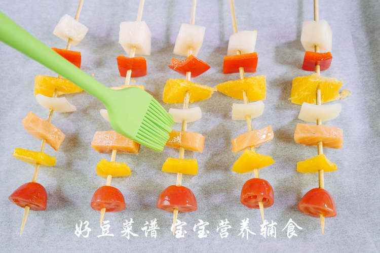 缤纷水果串烧步骤10