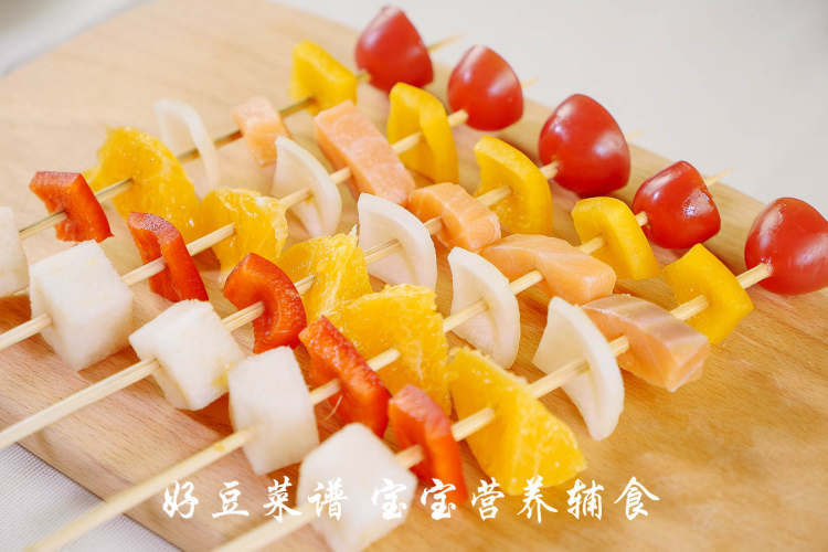 缤纷水果串烧步骤9