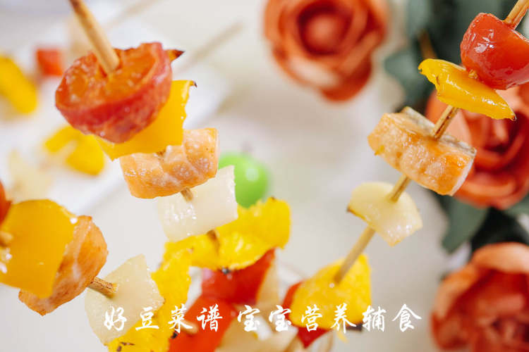 缤纷水果串烧步骤13