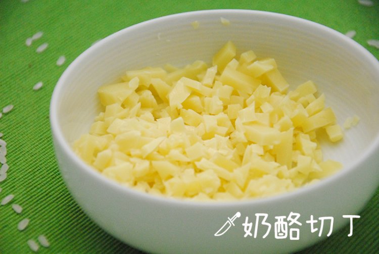 三文鱼奶酪包心丸步骤6