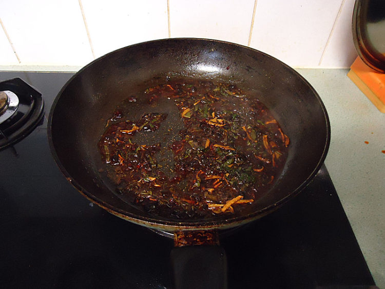 辣豆豉紫苏煎三文鱼步骤8
