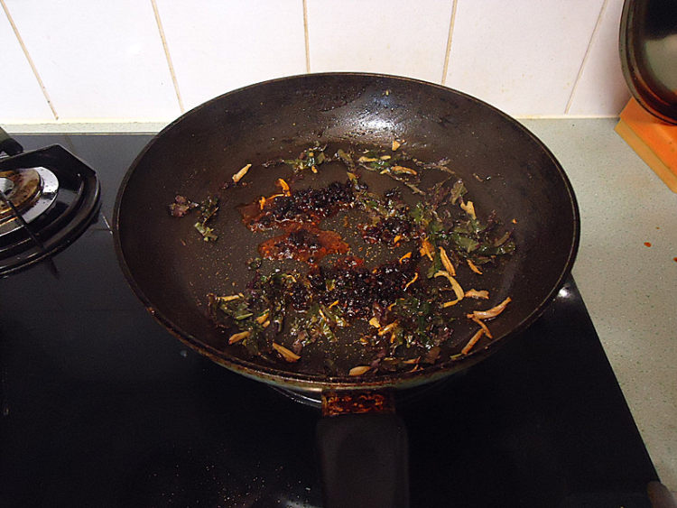 辣豆豉紫苏煎三文鱼步骤7