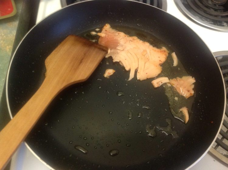 油煎三文鱼肉步骤4