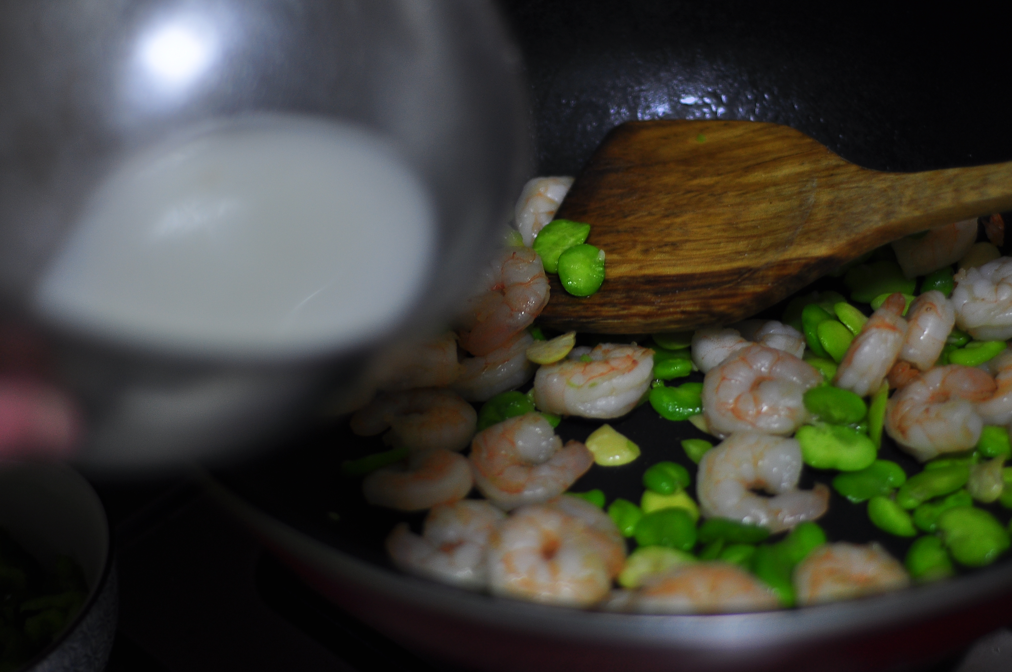 虾仁蚕豆步骤8