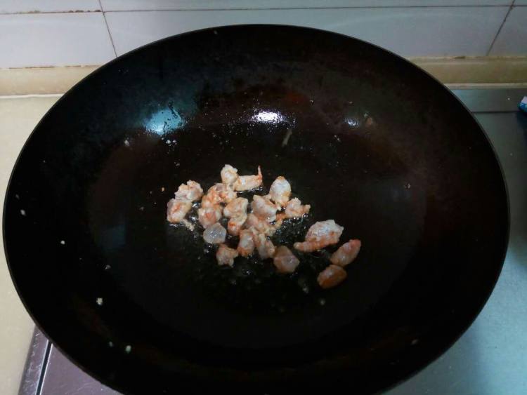 海鲜青菜鸡蛋酱步骤3