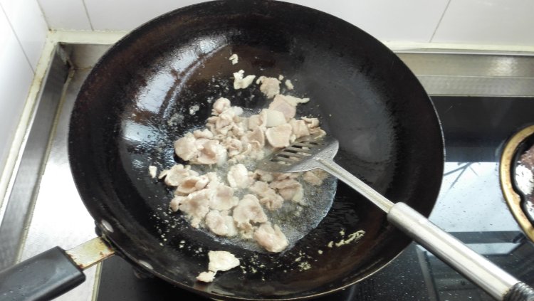 虾仁腐竹步骤8