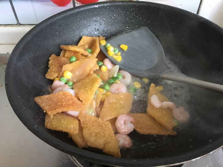 三鲜小米锅巴步骤12