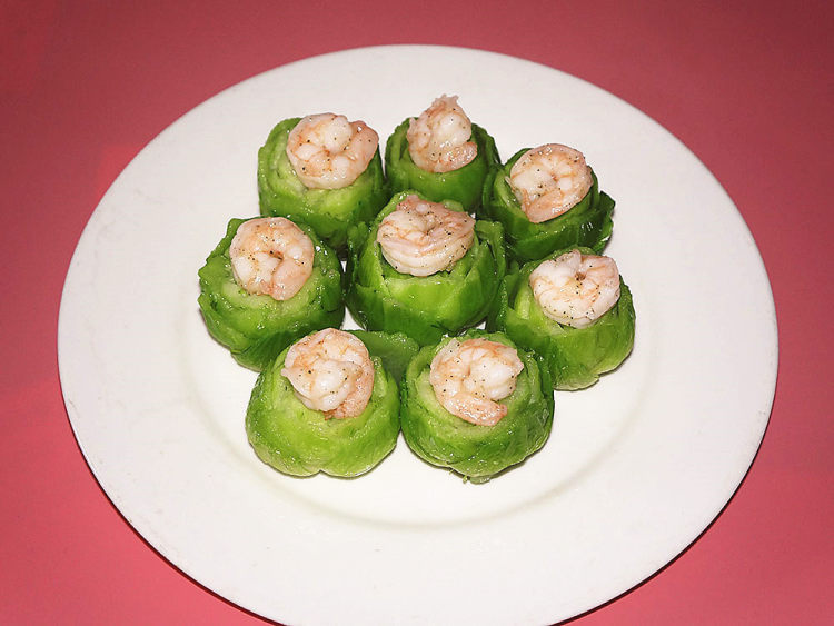 虾仁好彩头#本味家乡步骤7