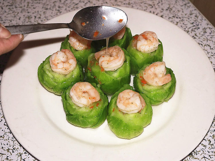 虾仁好彩头#本味家乡步骤11
