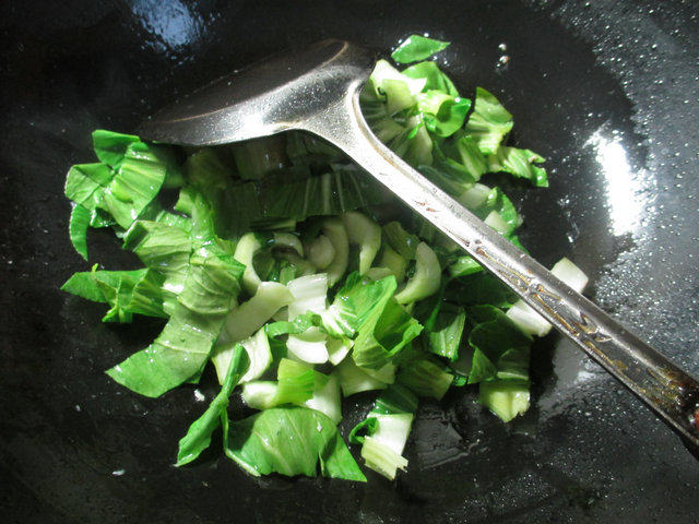 虾仁青菜面疙瘩步骤5