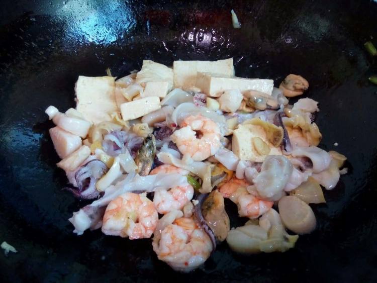 海鲜豆腐步骤8