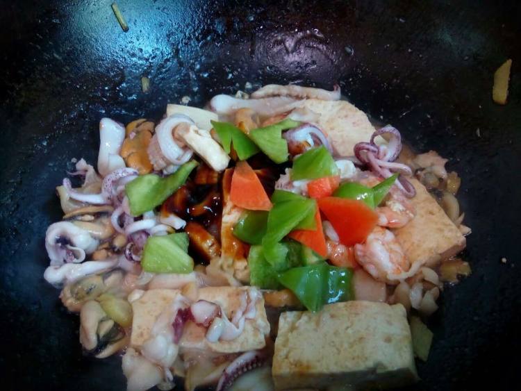 海鲜豆腐步骤10