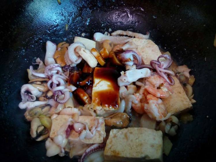 海鲜豆腐步骤9