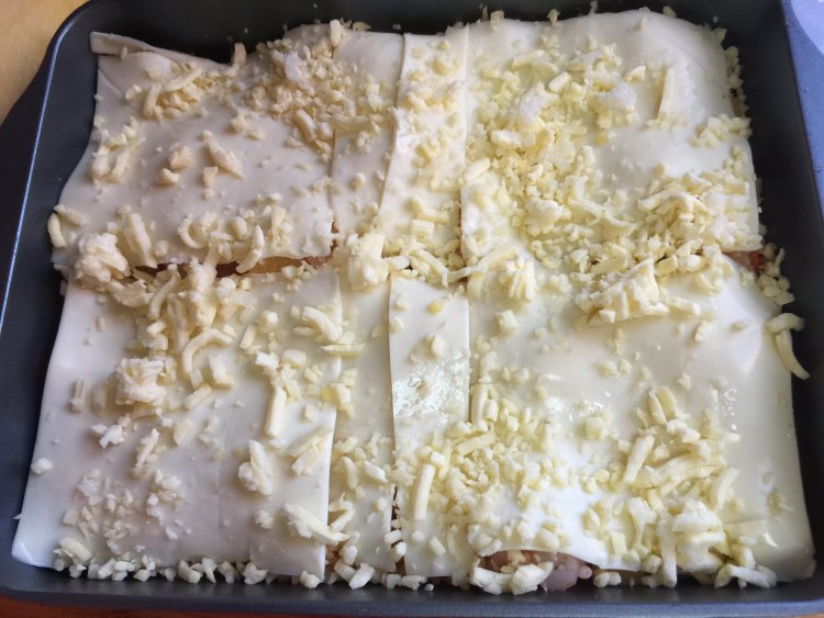凤梨虾仁焗饭步骤11