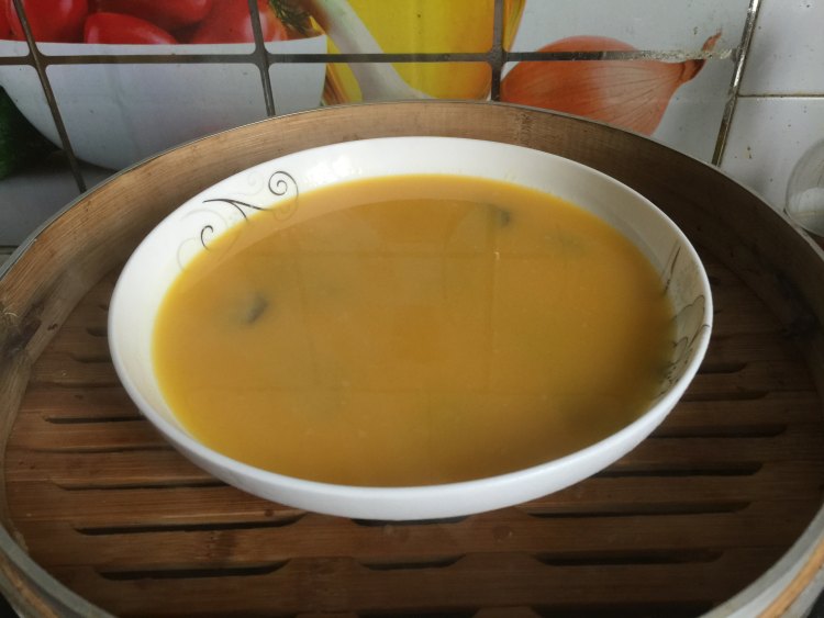 豆浆海参虾仁炖蛋步骤8