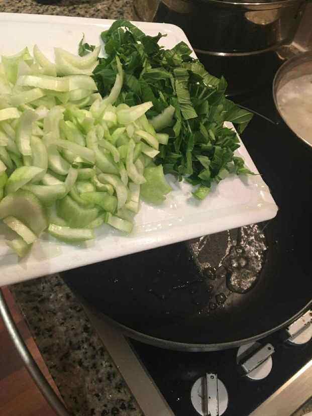 虾仁青菜豆腐羹步骤4