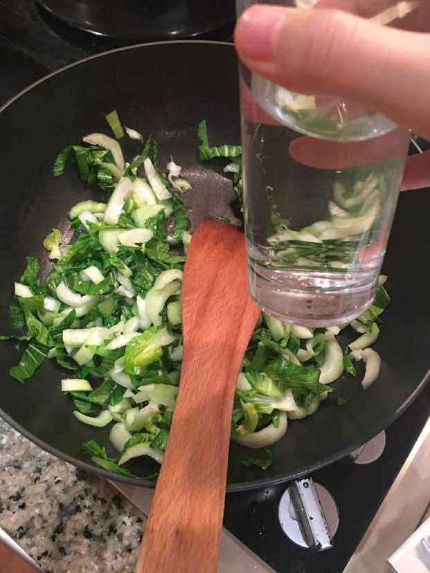 虾仁青菜豆腐羹步骤6