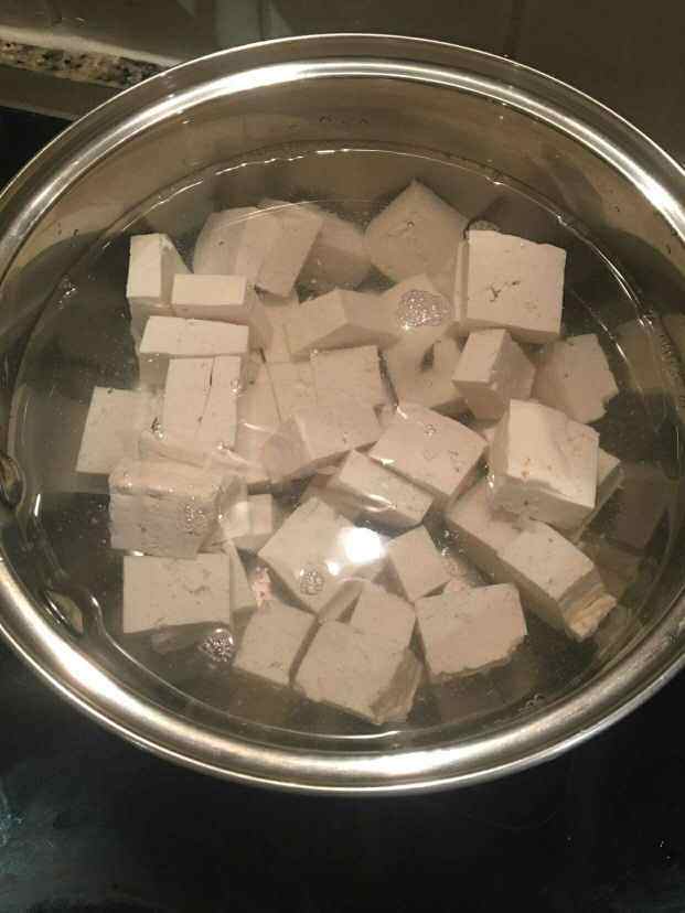 虾仁青菜豆腐羹步骤3