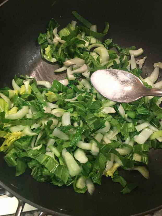 虾仁青菜豆腐羹步骤5