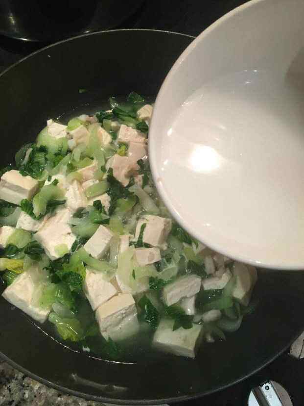 虾仁青菜豆腐羹步骤14