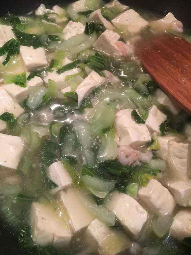 虾仁青菜豆腐羹步骤17