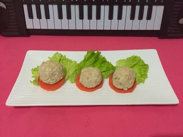 虾仁豆腐丸子步骤6