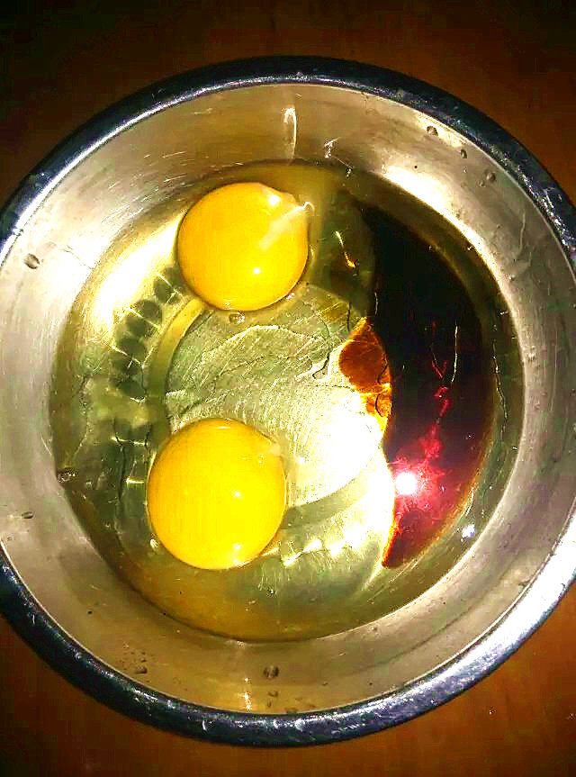 虾仁蒸水蛋步骤3