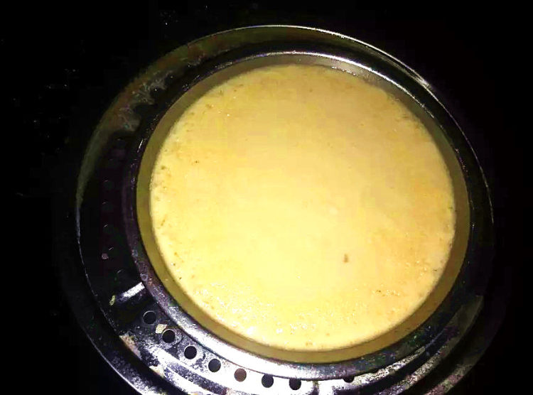 虾仁蒸水蛋步骤6