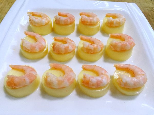 水晶日本豆腐虾仁步骤5