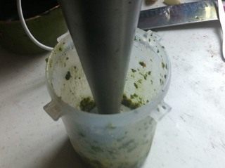 【手工美食】虾仁青酱步骤9