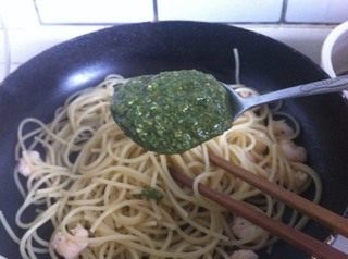 【手工美食】虾仁青酱步骤15