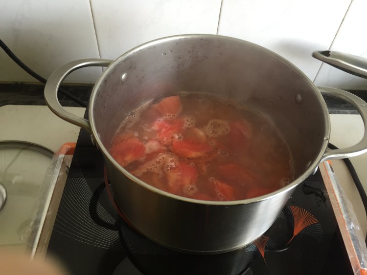 虾仁蘑菇豌豆汤步骤5