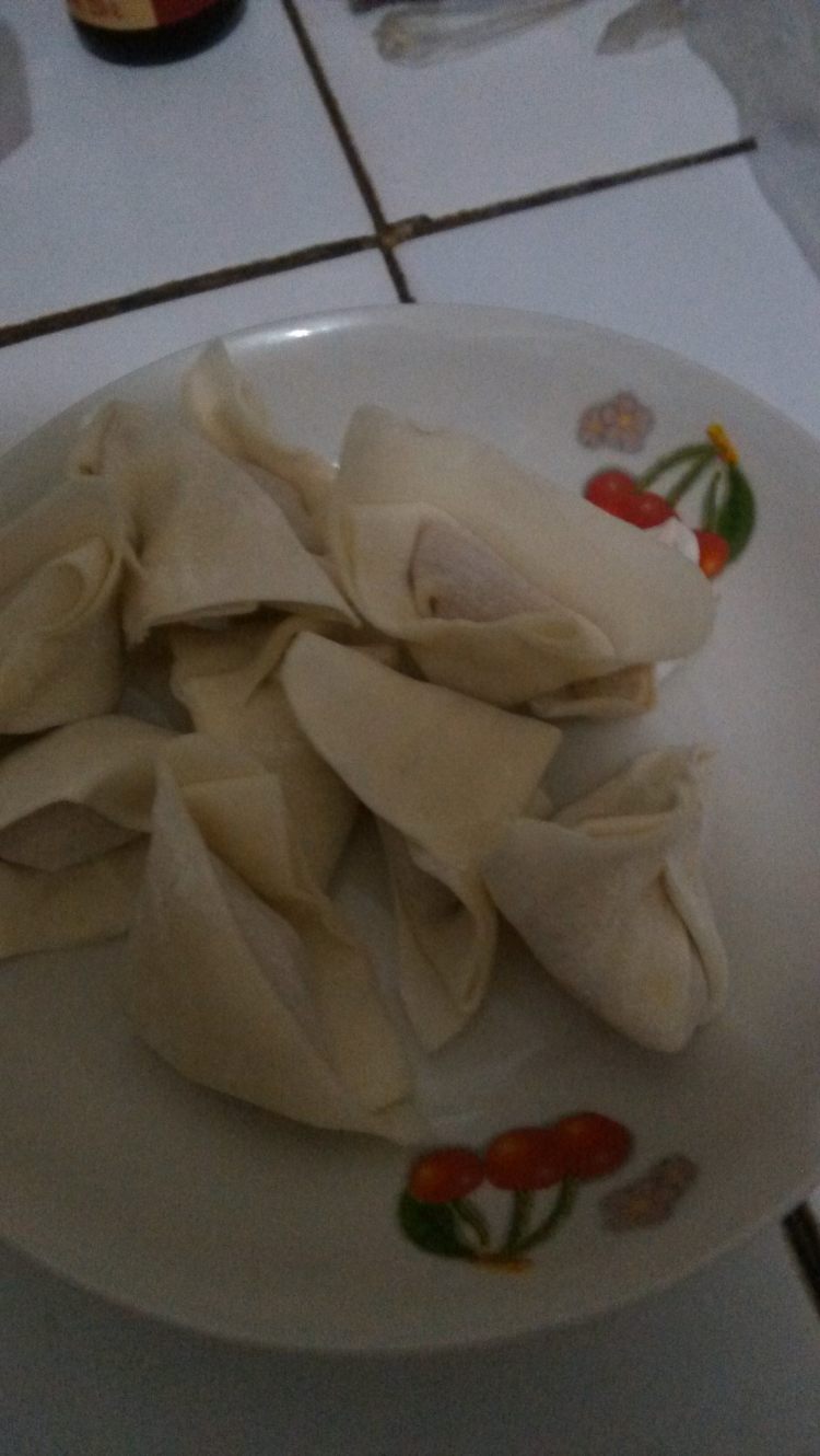 虾泥馄饨步骤7