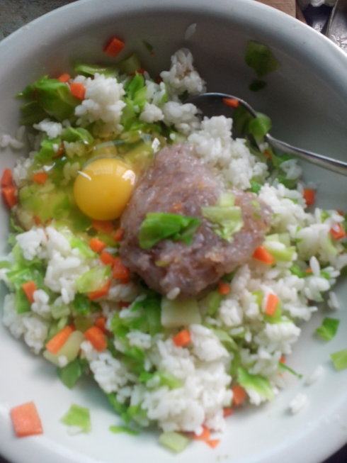 虾仁米饼步骤4