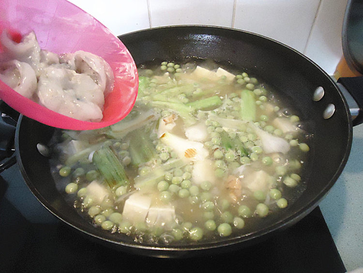 虾仁豆腐羹步骤9