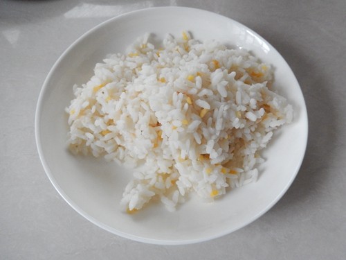 虾仁玉米炒饭步骤5
