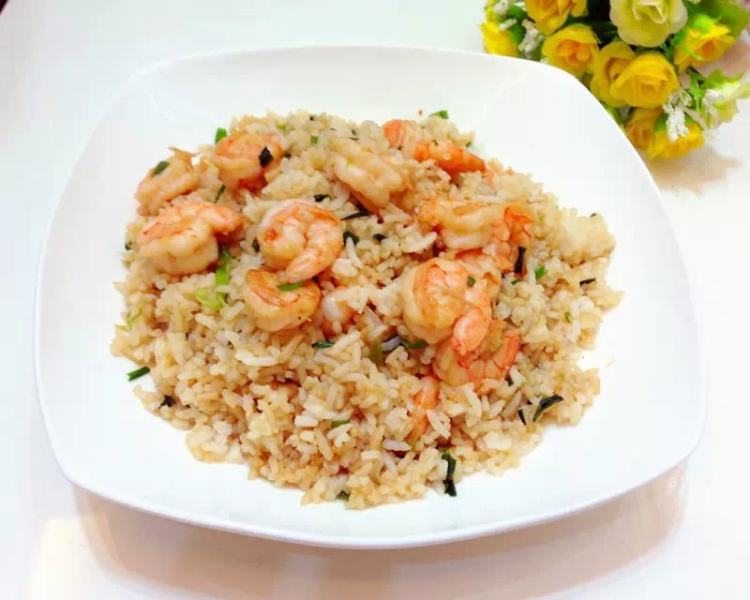 虾仁捞饭步骤12