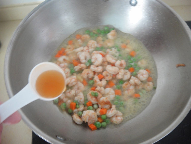糟熘青豆虾仁步骤12