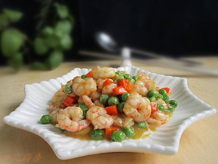 糟熘青豆虾仁步骤15