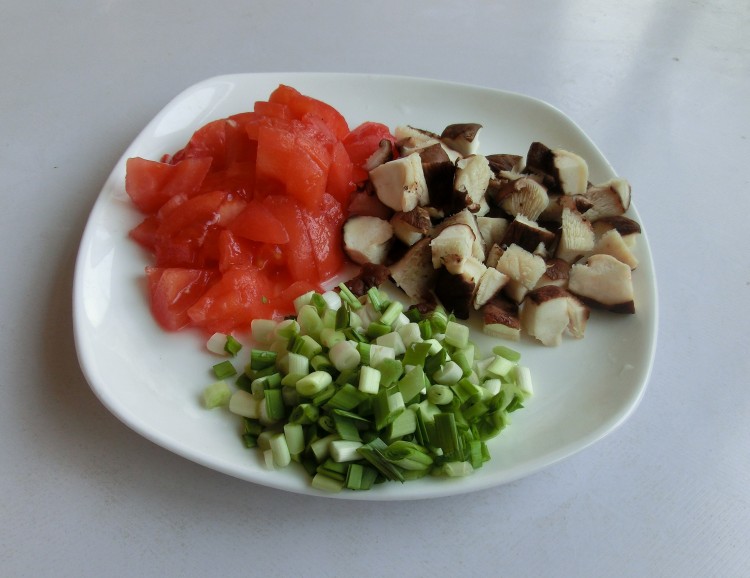虾仁滑蛋烩饭步骤2
