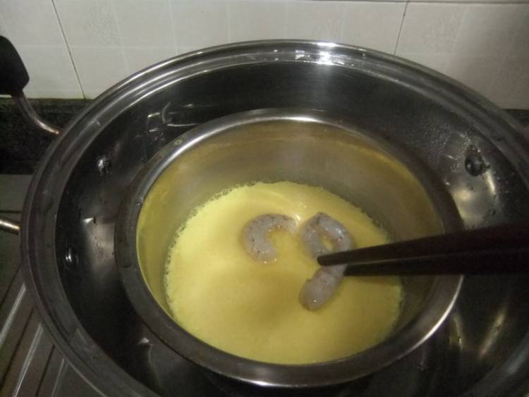 虾仁水蛋步骤7